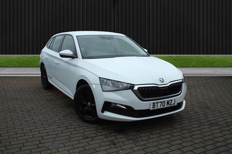 White Used 2021 Skoda Scala SE Hatchback | £8,885 (Fair price) - Image 1/1