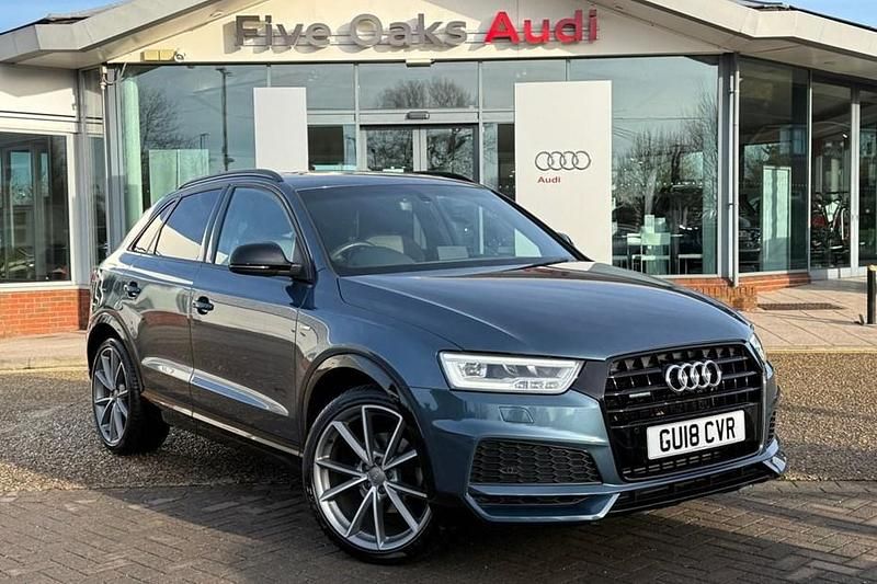 Blue Used 2018 Audi Q3 Black Edition SUV | £19,450 (Super price) - Image 1/1