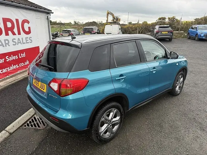 Gebraucht Suzuki Vitara SZ-T 120 PS (88 kW) 2015 Türkis SUV