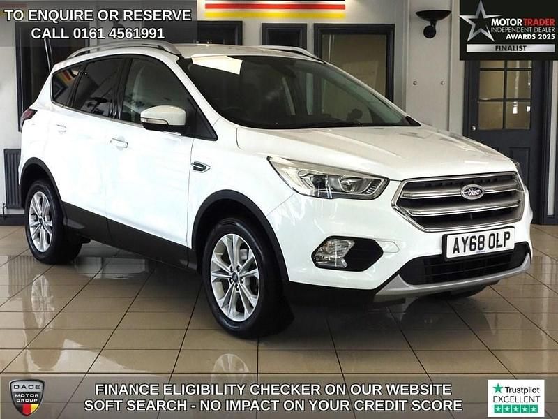 White Used 2018 Ford Kuga Titanium SUV | £10,370 (Good price) - Image 1/4