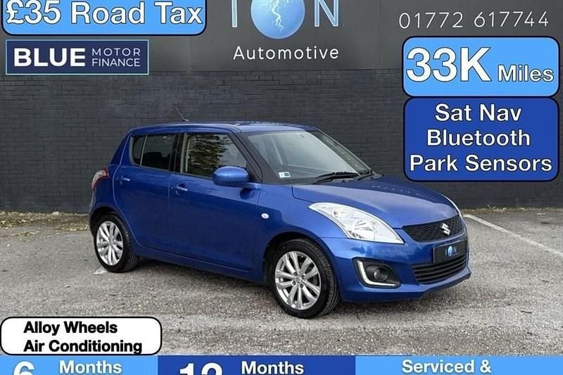 Blue Used 2015 Suzuki Swift SZ3 Hatchback | £7,295 (Fair price) - Image 1/1