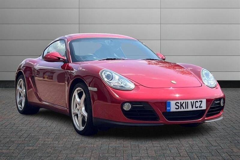 Ruby red Used 2011 Porsche Cayman Coupe | £17,990 (Fair price) - Image 1/4