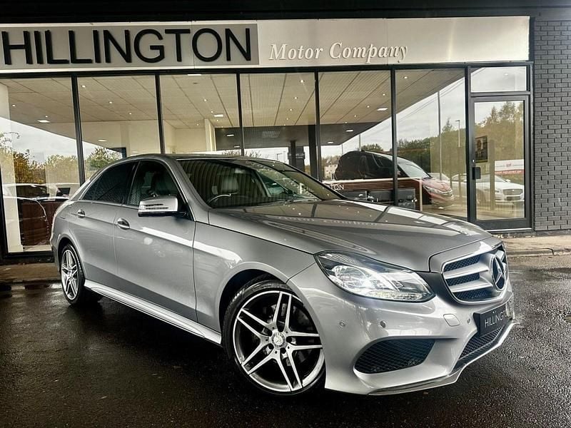 Silver Used 2014 Mercedes E220 AMG Sedan | £8,995 (Fair price) - Image 1/4