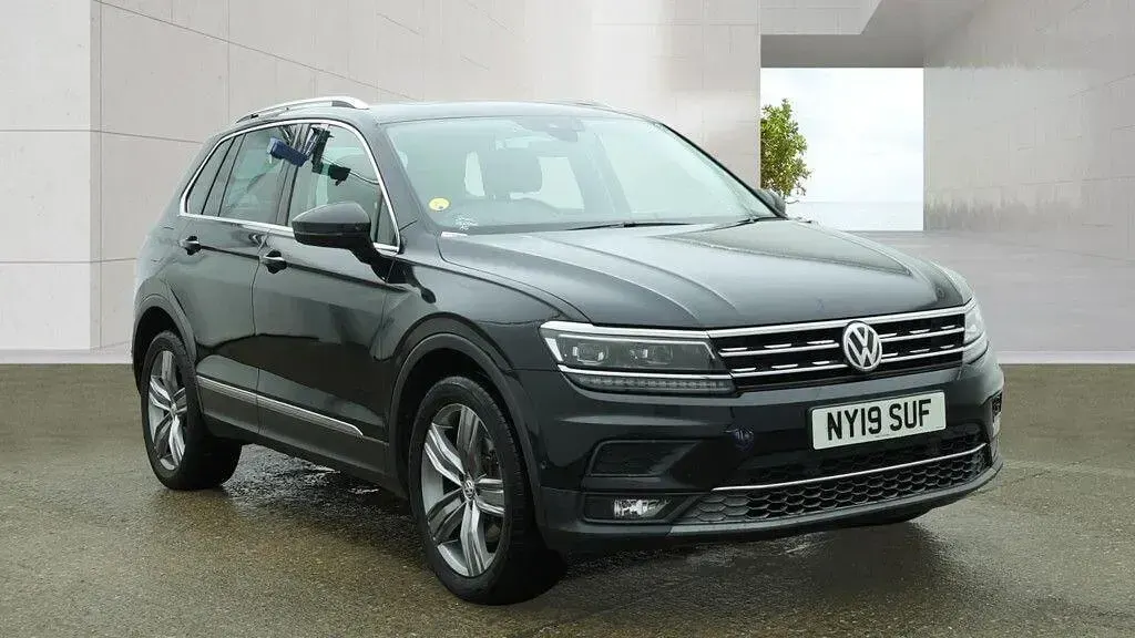 Used VW Tiguan SEL 2019 Black SUV