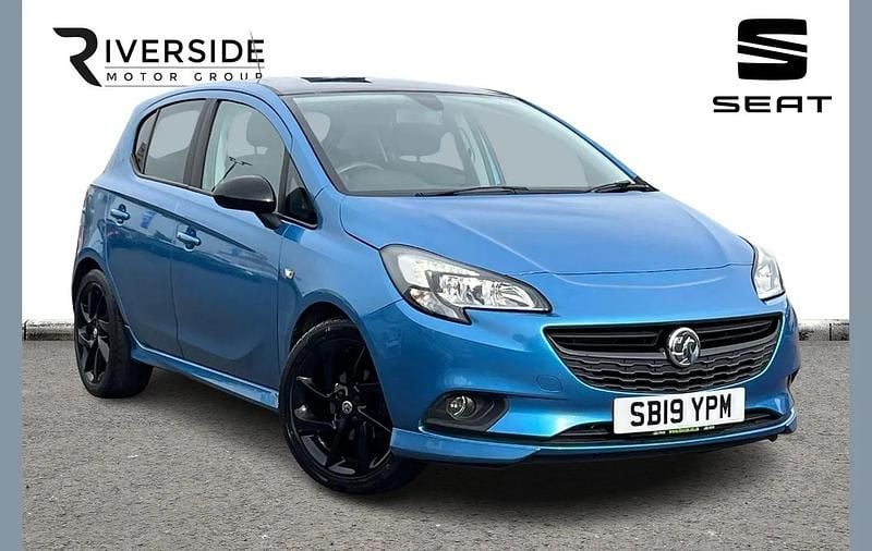 Used Vauxhall Corsa SRi 90 HP (66 kW) 2019 Blue Hatchback