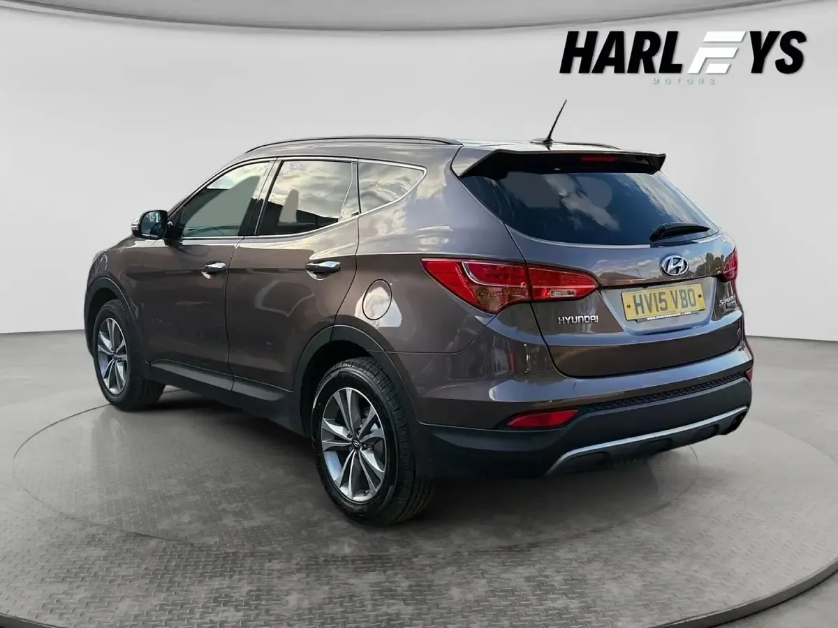 Used Hyundai Santa Fe Premium 2015 Brown SUV