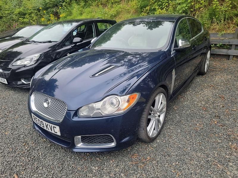 Used Jaguar XFR Supercharged 2009 Blue Sedan