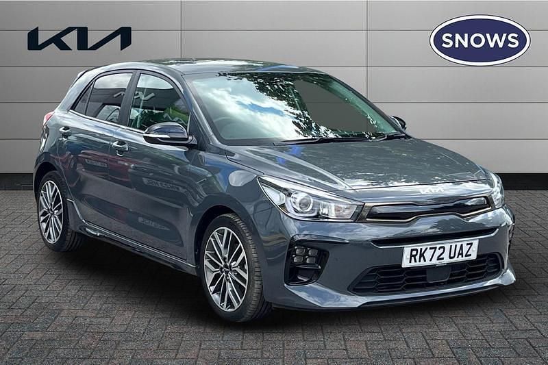 Grey Used 2022 Kia Rio GT-Line S Hatchback | £15,350 (Fair price) - Image 1/4