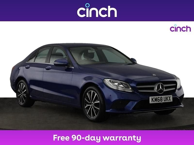 Blue Used 2018 Mercedes C200 SE Sedan | £15,249 (Good price) - Image 1/3