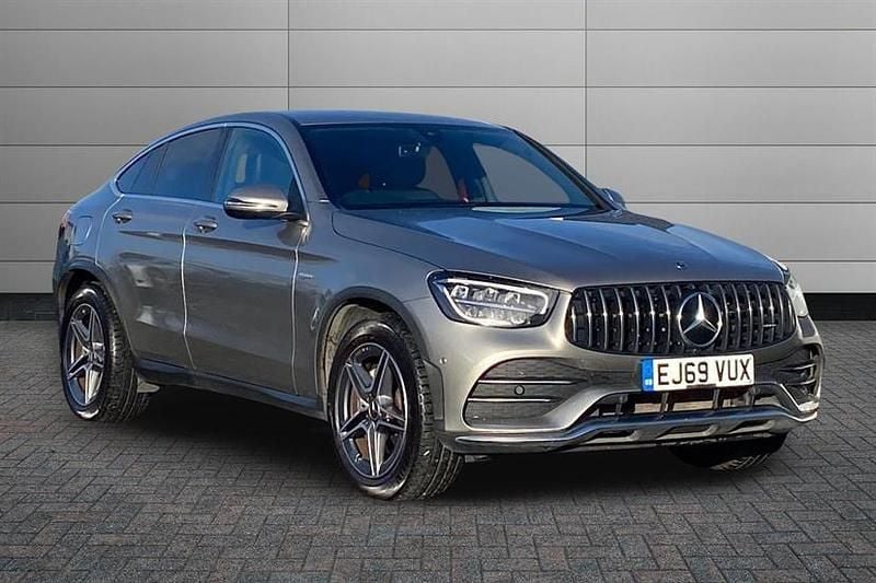 Silver Used 2019 Mercedes GLC43 AMG Coupe | £28,650 (A bit pricey) - Image 1/4