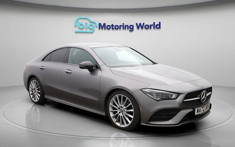Used Mercedes CLA180 AMG line 136 HP (100 kW) 2022 Grey Sedan