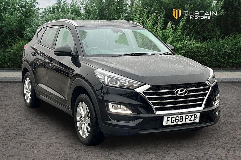 Black Used 2018 Hyundai Tucson SE SUV | £10,699 (Fair price) - Image 1/4