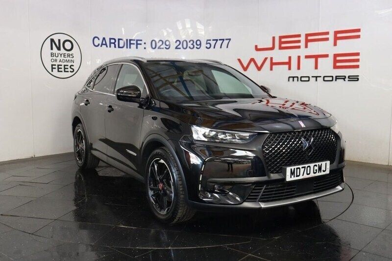 Black Used 2021 DS Automobiles DS7 Crossback Performance SUV | £15,988 (Fair price) - Image 1/4