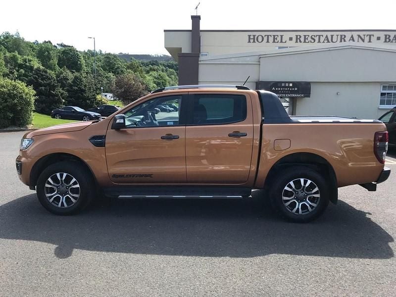 Used Ford Ranger Wildtrack 2020 Orange Pickup