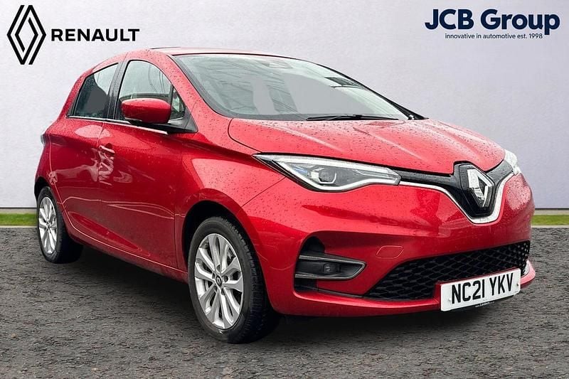 Used Renault Zoe Iconic 100 kW (136 HP) 2021 Red Hatchback