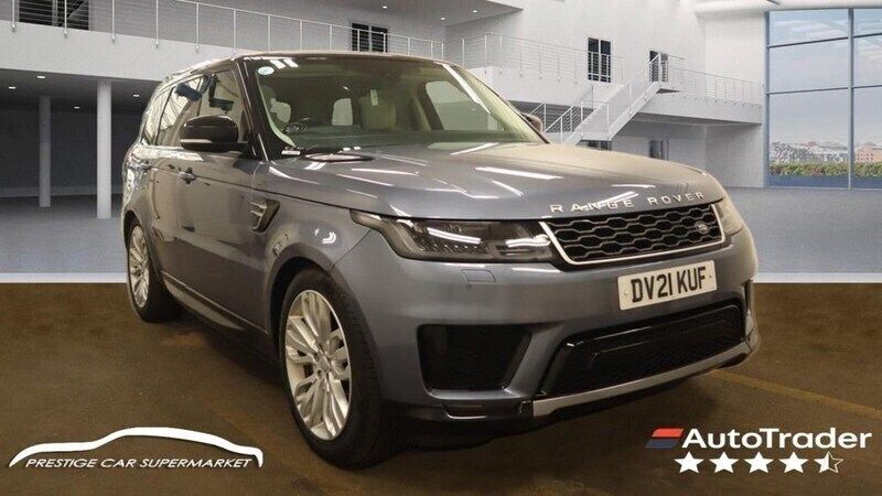 Blue Used 2021 Land Rover Range Rover Sport HSE SUV | £31,599 - Image 1/4