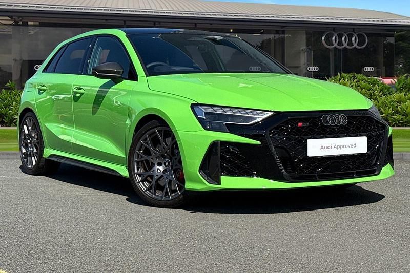 Used Audi RS3 Sportback Advanced 400 HP (294 kW) 2026 Green Hatchback