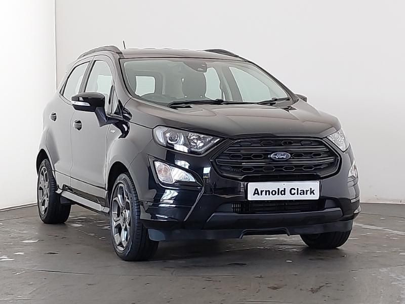 Black Used 2023 Ford Ecosport ST-Line SUV | £15,298 (A bit pricey) - Image 1/4