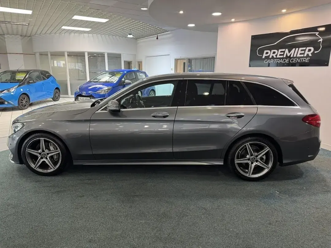 Used Mercedes C220 AMG line 2018 Grey Estate