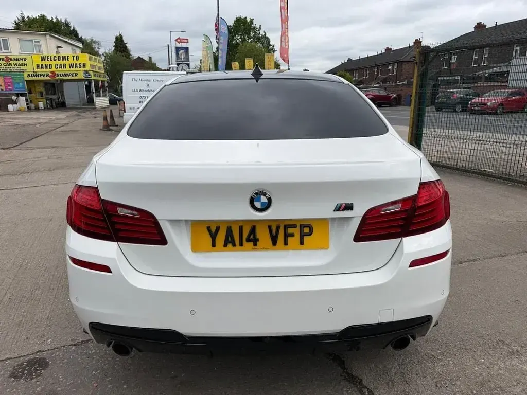 Begagnad BMW 535 M Sport 313 HK (230 kW) 2014 Vit Sedan