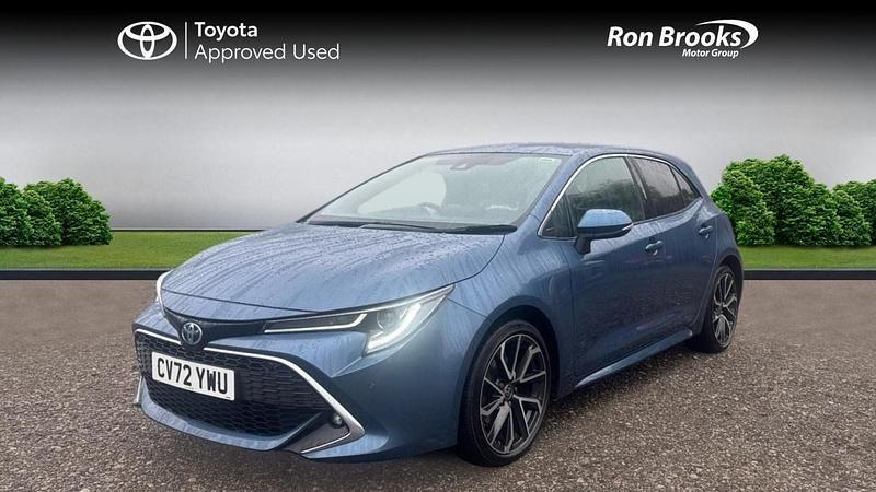 Used Toyota Corolla 2022 Blue Hatchback