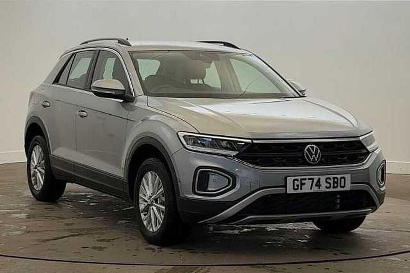 Silver Used 2024 VW T-Roc Life SUV | £24,495 (Fair price) - Image 1/4