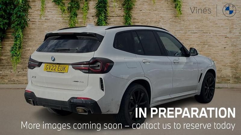 Used BMW X3 M Sport 181 HP (133 kW) 2022 White SUV