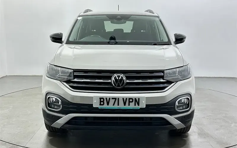 Usado VW T-Cross Active 110 HP (80 kW) 2021 Cinzento SUV