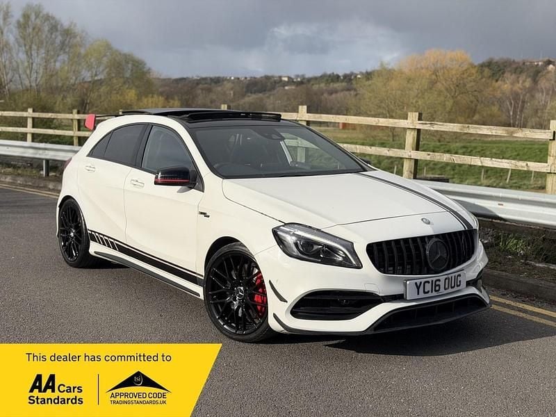 Used Mercedes A45 AMG 2016 White Hatchback