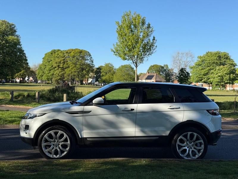 Begagnad Land Rover Range Rover evoque Pure 2015 Vit Kombi