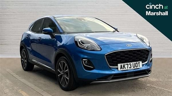 Blue Used 2023 Ford Puma Titanium SUV | £15,499 (Good price) - Image 1/4