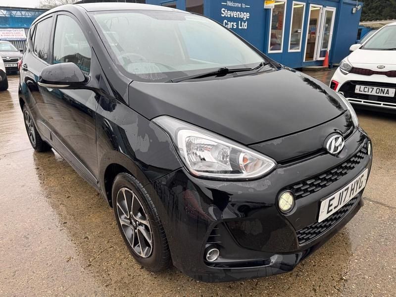 Used Hyundai i10 Premium 87 HP (63 kW) 2017 Black Hatchback