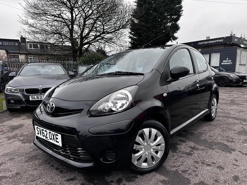 Used Toyota Aygo 2012 Black Hatchback