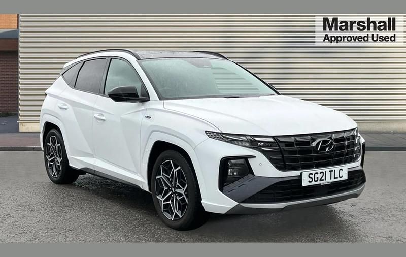 White Used 2021 Hyundai Tucson N Line SUV | £17,990 (Fair price) - Image 1/4