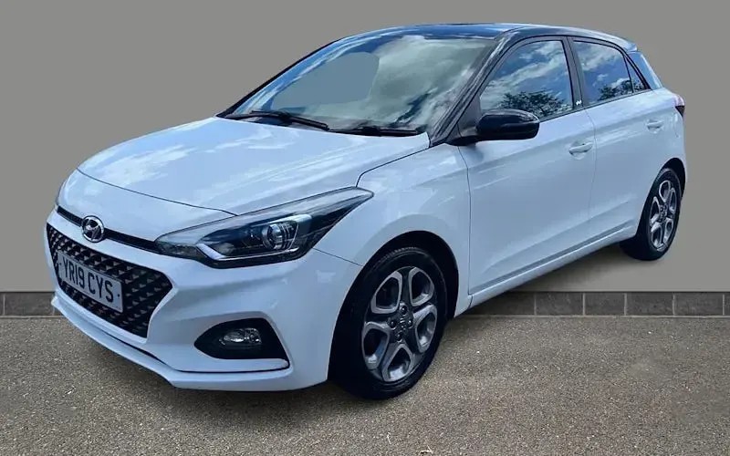 Używany Hyundai i20 84 KM (61 kW) 2019 Biały Hatchback