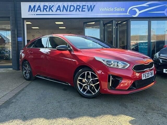 Used Kia ProCeed GT-Line 136 HP (100 kW) 2020 Red Estate