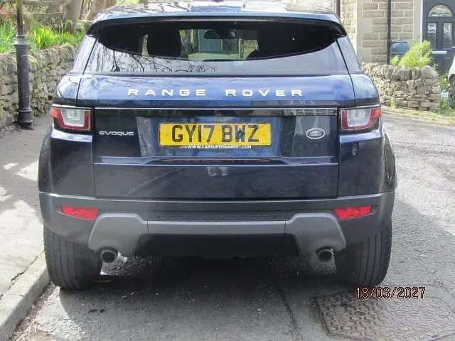 Begagnad Land Rover Range Rover evoque SE 150 HK (110 kW) 2017 Blå Kombi