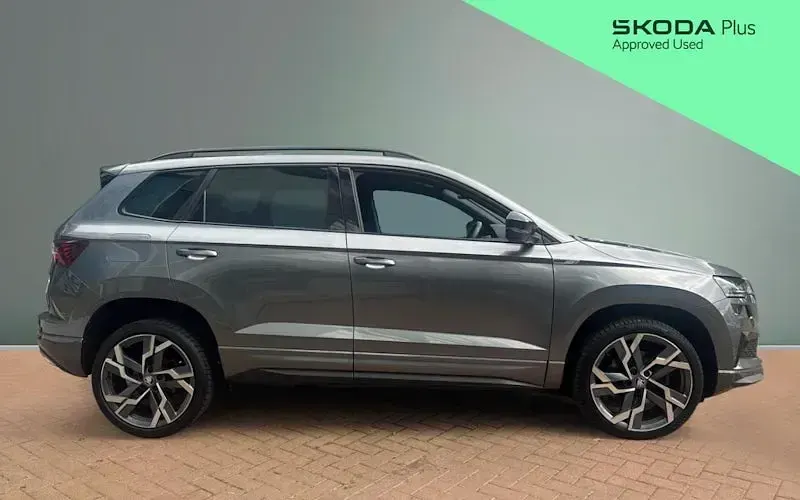 Used Skoda Karoq SportLine 150 HP (110 kW) 2024 Grey SUV