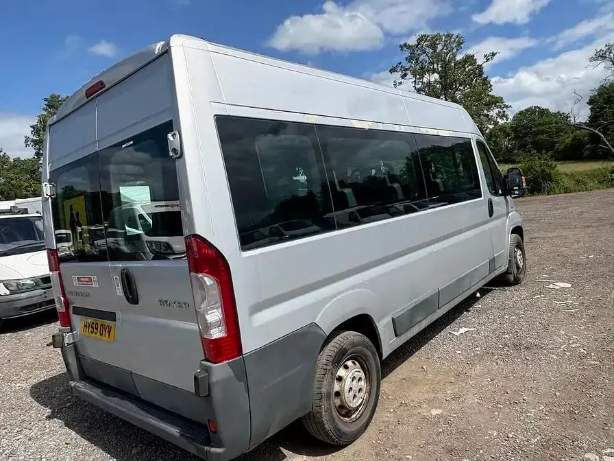 Used Peugeot Boxer 120 HP (88 kW) 2009 Silver Van