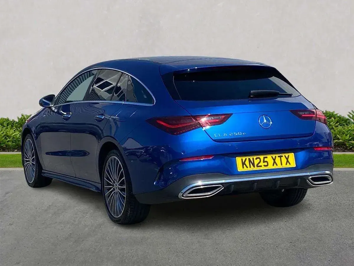 Used Mercedes CLA250e AMG Line Premium 2025 Blue Coupe