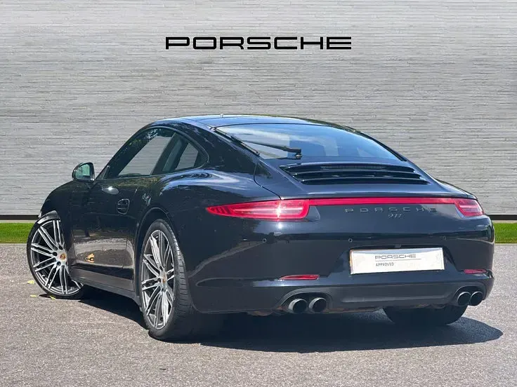 Used Porsche 991 Black Edition 345 HP (253 kW) 2015 Jet black Coupe