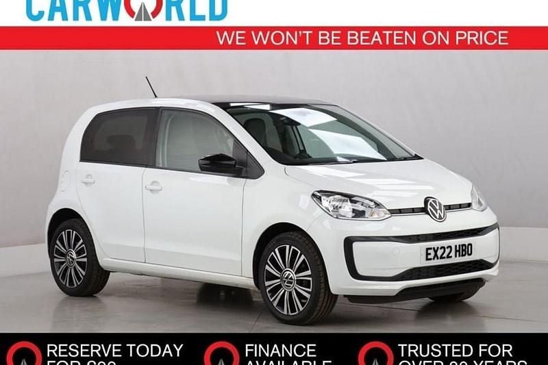 White Used 2022 VW up! Black Edition Hatchback | £9,698 (Good price) - Image 1/1