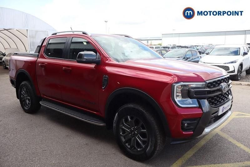 Red Used 2024 Ford Ranger Wildtrack Pickup | £28,999 - Image 1/4