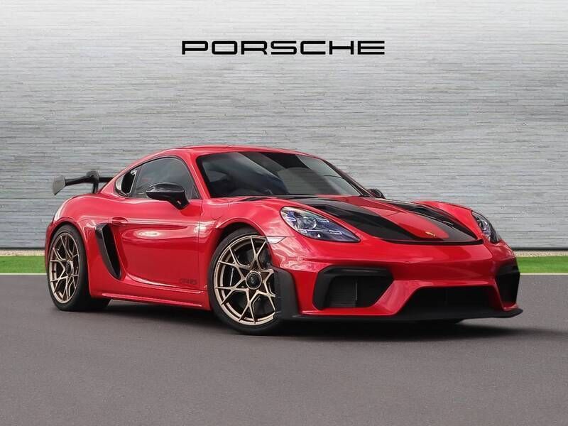 Guards red New 2024 Porsche 718 Cayman GT4 | £154,654 - Image 1/4