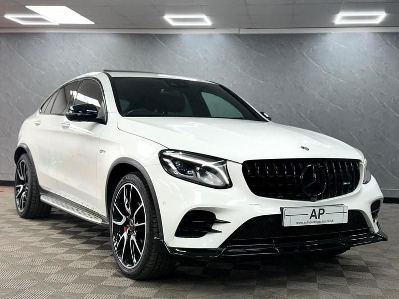 Used Mercedes GLC43 AMG Premium Plus 362 HP (266 kW) 2018 White Coupe