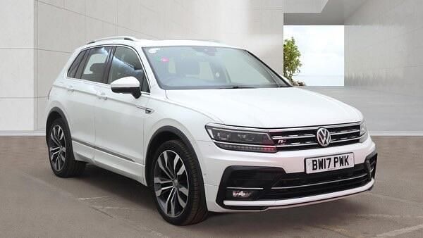 Used VW Tiguan R-line 180 HP (132 kW) 2017 White SUV