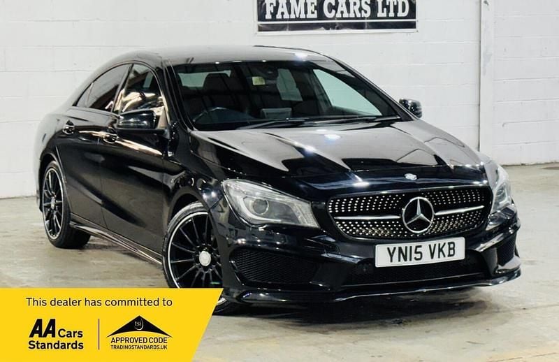 Used Mercedes CLA200 AMG 136 HP (100 kW) 2015 Black Sedan