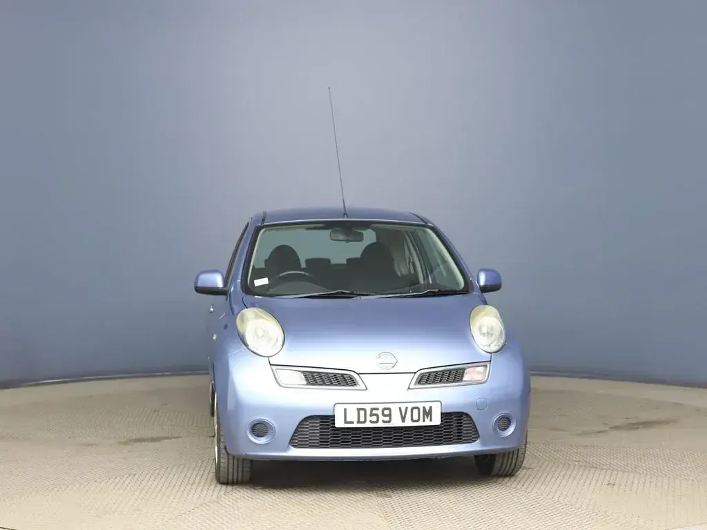 Used Nissan Micra Acenta 79 HP (58 kW) 2009 Blue Hatchback