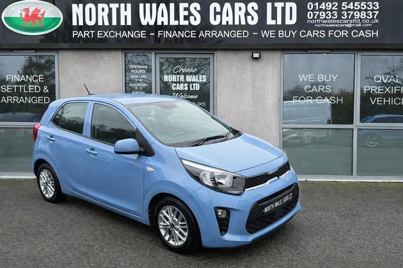 Used Kia Picanto 66 HP (48 kW) 2022 Blue Hatchback
