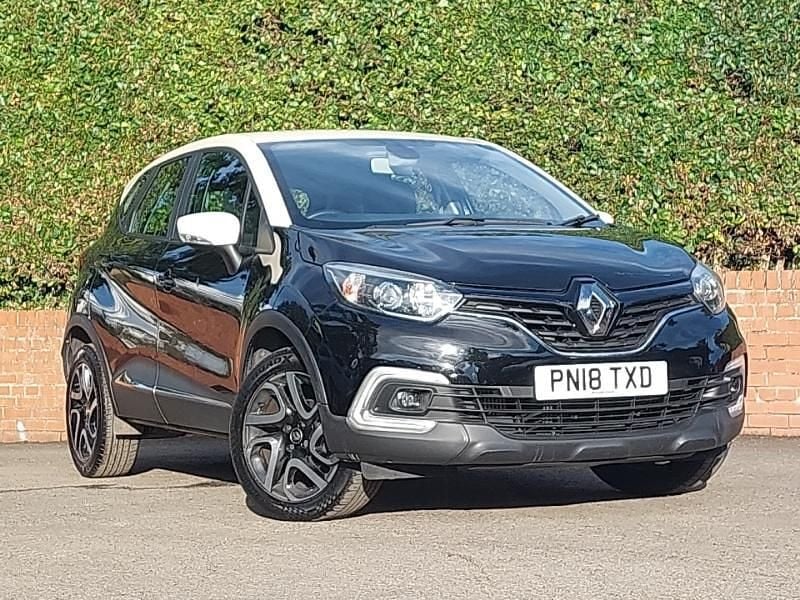 Black Used 2018 Renault Captur Dynamique SUV | £8,998 (Fair price) - Image 1/4